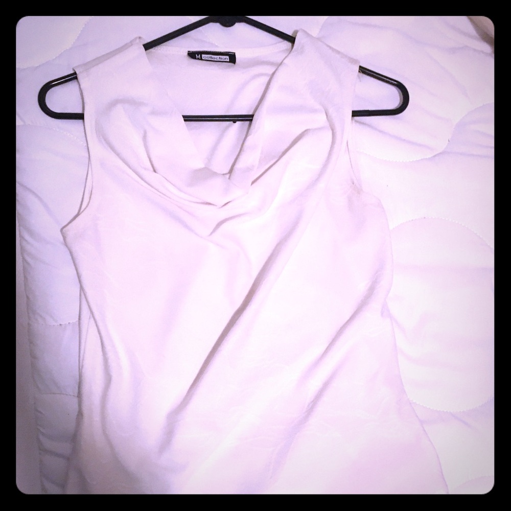 White flower blouse